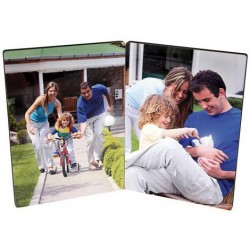 Panneau photo double portrat