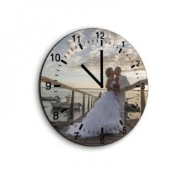 Horloge verre