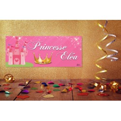 Banderole thème Princesse