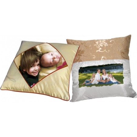 Housses de coussin bicolores