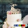 Cake Toper Arbre + Couple
