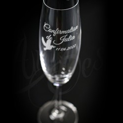 Gravure sur verre Communion/Confirmation
