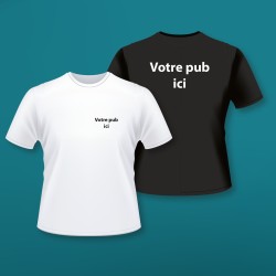 50 t-shirt publicitaire...