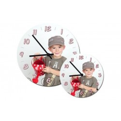 Horloge en bois (format rond)