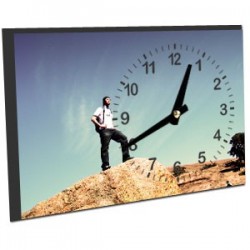 Horloge en bois