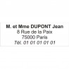 Tampon Trodat 5 lignes personnalisable