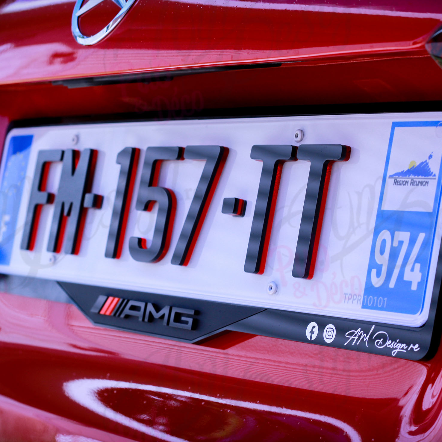 Support de plaque auto