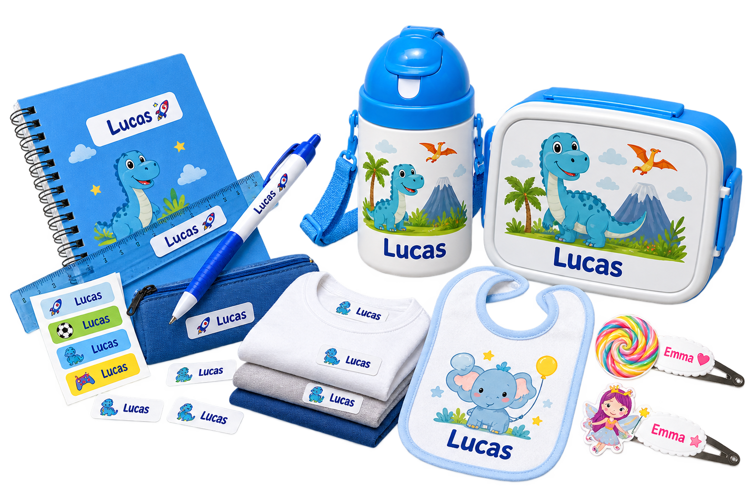 Produits personnalisés enfants et école AM Design