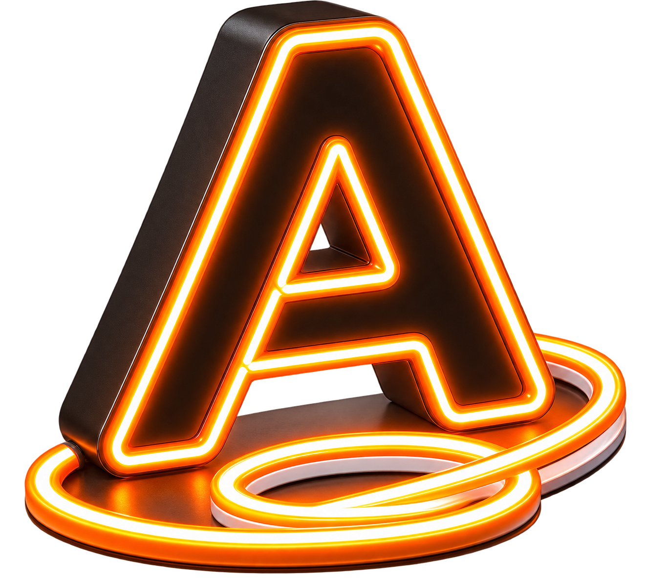 Néon LED et lettres relief AM Design